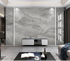 德國灰滲墨大板大理石紋背景墻 現(xiàn)代室內(nèi)設(shè)計的優(yōu)雅之選